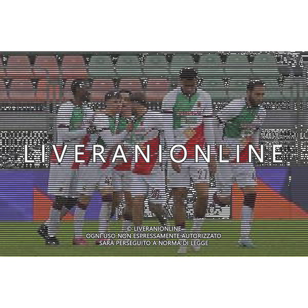 VENEZIA - REGGIANA CAMPIONATO CALCIO SERIE B 01.04.2024 NELLA FOTO ESULTANZA DOPO L\'AUTOGOL DI GIORGIO ALTARE © AGENZIA ALDO LIVERANI SAS
