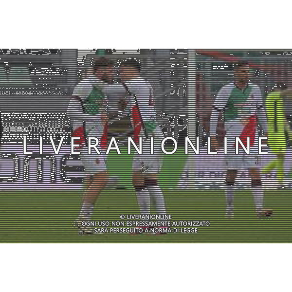 VENEZIA - REGGIANA CAMPIONATO CALCIO SERIE B 01.04.2024 NELLA FOTO ESULTANZA DOPO IL GOL DI MANOLO PORTANOVA © AGENZIA ALDO LIVERANI SAS
