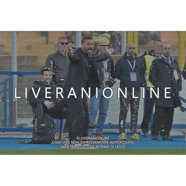 TVEM coach Daniele De Rossi of AS Roma during the Italian soccer Serie A match US Lecce vs AS Roma on April 1, 2024 at Via del Mare Stadium in Lecce, Italy. Photo Emmanuele Mastrodonato/agenzia Liverani