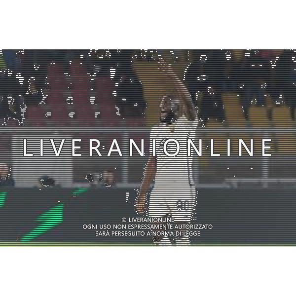 TVEM Romelu Lukaku of AS Roma during the Italian soccer Serie A match US Lecce vs AS Roma on April 1, 2024 at Via del Mare Stadium in Lecce, Italy. Photo Emmanuele Mastrodonato/agenzia Liverani