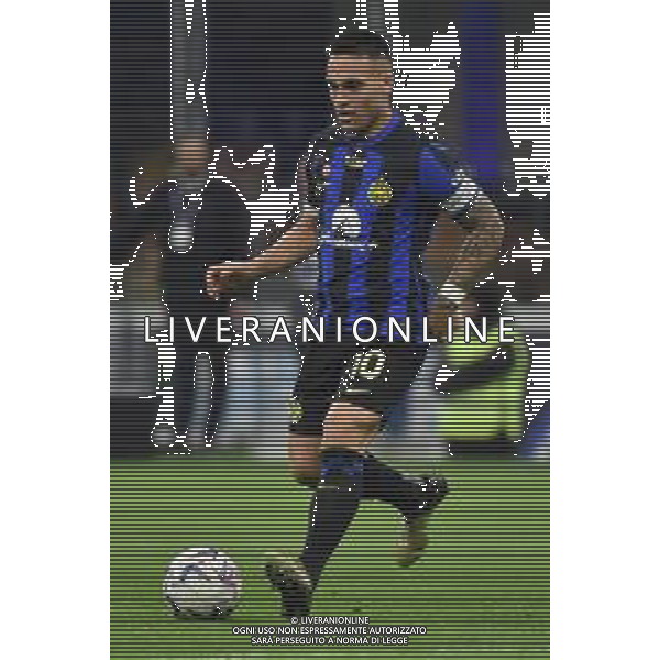 Inter vs Empoli nella foto Lautaro Martinez (Inter) Milano 01-04-2024 Stadio Giuseppe Meazza - San Siro Campionato Serie A TIM - 30a giornata foto Roberto Garavaglia/Agenzia Aldo Liverani sas
