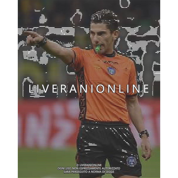 Inter vs Empoli nella foto l\'arbitro Federico Dionisi de L\'Aquila Milano 01-04-2024 Stadio Giuseppe Meazza - San Siro Campionato Serie A TIM - 30a giornata foto Roberto Garavaglia/Agenzia Aldo Liverani sas