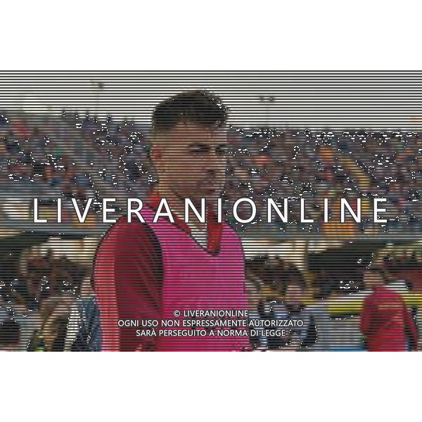 TVEM Stephan El Shaarawy of AS Roma during the Italian soccer Serie A match US Lecce vs AS Roma on April 1, 2024 at Via del Mare Stadium in Lecce, Italy. Photo Emmanuele Mastrodonato/agenzia Liverani/ AGENZIA ALDO LIVERANI SAS