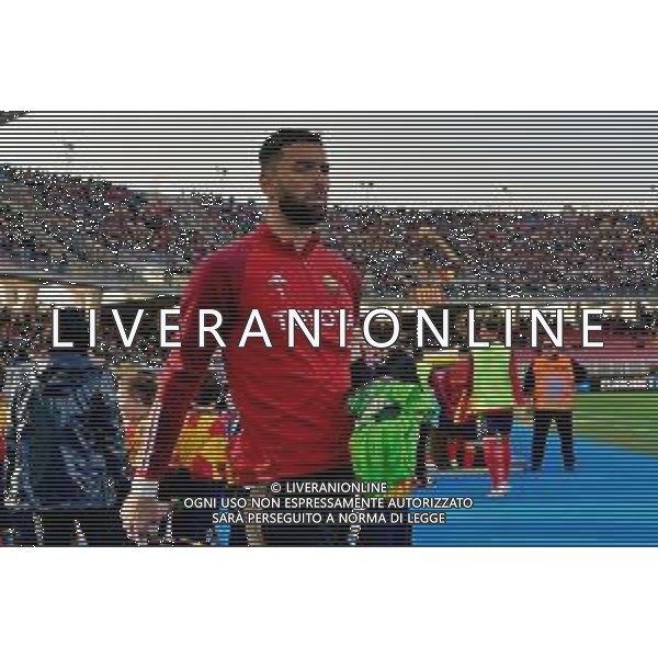 TVEM Rui Patricio of AS Roma during the Italian soccer Serie A match US Lecce vs AS Roma on April 1, 2024 at Via del Mare Stadium in Lecce, Italy. Photo Emmanuele Mastrodonato/agenzia Liverani/ AGENZIA ALDO LIVERANI SAS