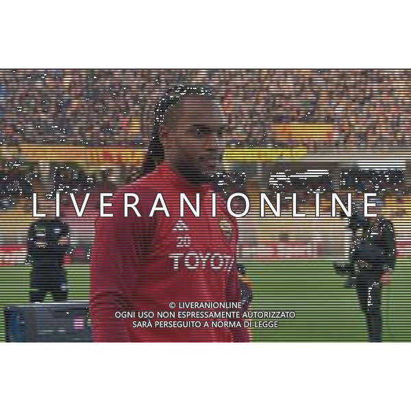 TVEM Renato Sanches of AS Roma during the Italian soccer Serie A match US Lecce vs AS Roma on April 1, 2024 at Via del Mare Stadium in Lecce, Italy. Photo Emmanuele Mastrodonato/agenzia Liverani/ AGENZIA ALDO LIVERANI SAS