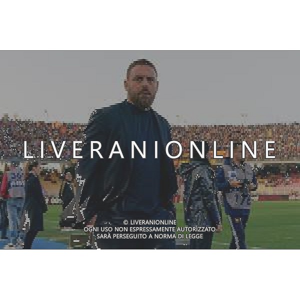 TVEM coach Daniele De Rossi of AS Roma during the Italian soccer Serie A match US Lecce vs AS Roma on April 1, 2024 at Via del Mare Stadium in Lecce, Italy. Photo Emmanuele Mastrodonato/agenzia Liverani/ AGENZIA ALDO LIVERANI SAS