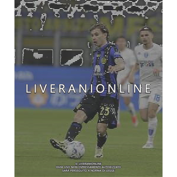 nicolo\' barella -INTER vs EMPOLI Campionato Calcio Serie A TIM 01-04-2024 ©PAOLO GIAMPIETRI / AGENZIA ALDO LIVERANI SAS