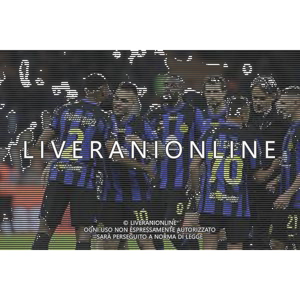 Denzel dumfries, lautaro martinez e alexis sanchez e simone inzaghi -INTER vs EMPOLI Campionato Calcio Serie A TIM 01-04-2024 ©PAOLO GIAMPIETRI / AGENZIA ALDO LIVERANI SAS