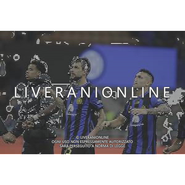 francesco acerbi e lautaro martinez -INTER vs EMPOLI Campionato Calcio Serie A TIM 01-04-2024 ©PAOLO GIAMPIETRI / AGENZIA ALDO LIVERANI SAS