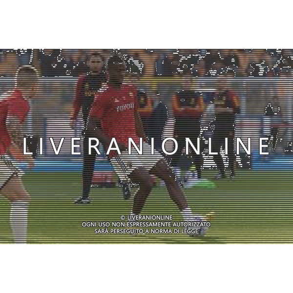 TVEM Evan N\'Dicka of AS Roma during the Italian soccer Serie A match US Lecce vs AS Roma on April 1, 2024 at Via del Mare Stadium in Lecce, Italy. Photo Emmanuele Mastrodonato/agenzia Liverani / AGENZIA ALDO LIVERANI SAS