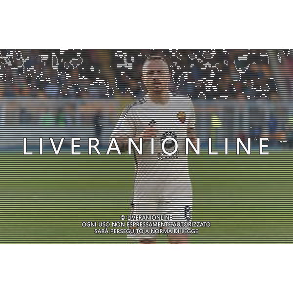 TVEM José Ángel Esmorís Tasende Angelino of AS Roma during the Italian soccer Serie A match US Lecce vs AS Roma on April 1, 2024 at Via del Mare Stadium in Lecce, Italy. Photo Emmanuele Mastrodonato/agenzia Liverani / AGENZIA ALDO LIVERANI SAS
