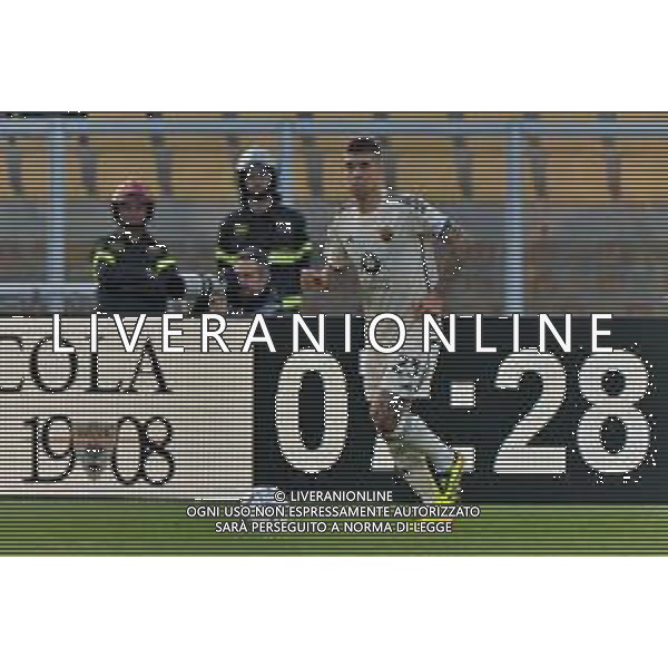 TVEM Gianluca Mancini of AS Roma during the Italian soccer Serie A match US Lecce vs AS Roma on April 1, 2024 at Via del Mare Stadium in Lecce, Italy. Photo Emmanuele Mastrodonato/agenzia Liverani / AGENZIA ALDO LIVERANI SAS