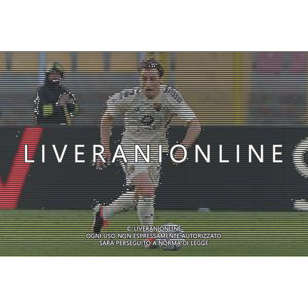 TVEM Edoardo Bove of AS Roma during the Italian soccer Serie A match US Lecce vs AS Roma on April 1, 2024 at Via del Mare Stadium in Lecce, Italy. Photo Emmanuele Mastrodonato/agenzia Liverani / AGENZIA ALDO LIVERANI SAS