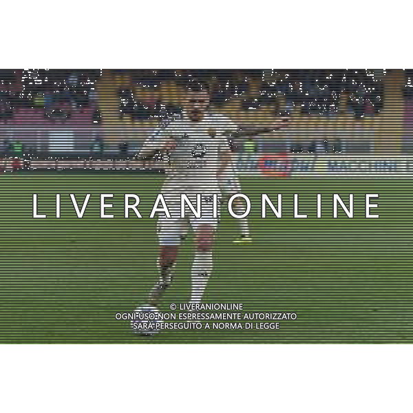 TVEM Leandro Paredes of AS Roma during the Italian soccer Serie A match US Lecce vs AS Roma on April 1, 2024 at Via del Mare Stadium in Lecce, Italy. Photo Emmanuele Mastrodonato/agenzia Liverani / AGENZIA ALDO LIVERANI SAS