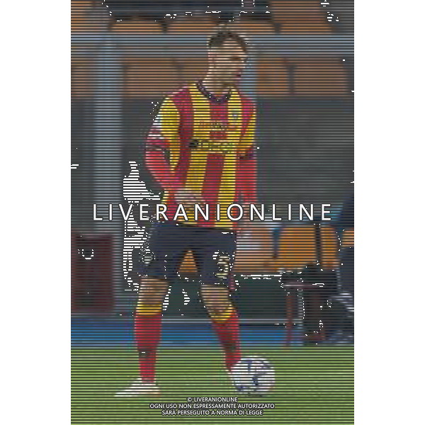TVEM Marin Pongracic of US Lecce during the Italian soccer Serie A match US Lecce vs AS Roma on April 1, 2024 at Via del Mare Stadium in Lecce, Italy. Photo Emmanuele Mastrodonato/agenzia Liverani / AGENZIA ALDO LIVERANI SAS