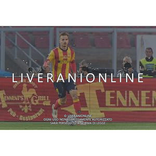 TVEM Marin Pongracic of US Lecce during the Italian soccer Serie A match US Lecce vs AS Roma on April 1, 2024 at Via del Mare Stadium in Lecce, Italy. Photo Emmanuele Mastrodonato/agenzia Liverani / AGENZIA ALDO LIVERANI SAS