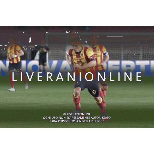 TVEM Nikola Krstovic of US Lecce during the Italian soccer Serie A match US Lecce vs AS Roma on April 1, 2024 at Via del Mare Stadium in Lecce, Italy. Photo Emmanuele Mastrodonato/agenzia Liverani / AGENZIA ALDO LIVERANI SAS