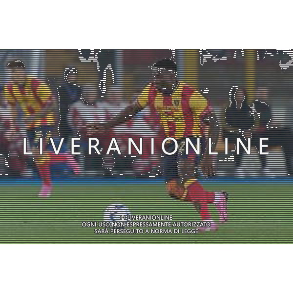 TVEM Lameck Banda of US Lecce during the Italian soccer Serie A match US Lecce vs AS Roma on April 1, 2024 at Via del Mare Stadium in Lecce, Italy. Photo Emmanuele Mastrodonato/agenzia Liverani / AGENZIA ALDO LIVERANI SAS