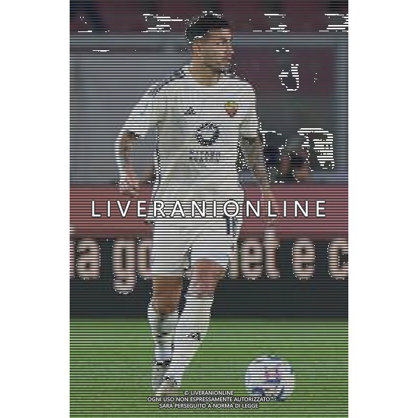 TVEM Leandro Paredes of AS Roma during the Italian soccer Serie A match US Lecce vs AS Roma on April 1, 2024 at Via del Mare Stadium in Lecce, Italy. Photo Emmanuele Mastrodonato/agenzia Liverani / AGENZIA ALDO LIVERANI SAS