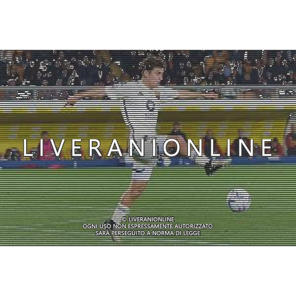 TVEM Tommaso Baldanzi of AS Roma during the Italian soccer Serie A match US Lecce vs AS Roma on April 1, 2024 at Via del Mare Stadium in Lecce, Italy. Photo Emmanuele Mastrodonato/agenzia Liverani / AGENZIA ALDO LIVERANI SAS