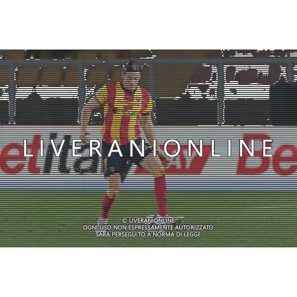 TVEM Federico Baschirotto of US Lecce during the Italian soccer Serie A match US Lecce vs AS Roma on April 1, 2024 at Via del Mare Stadium in Lecce, Italy. Photo Emmanuele Mastrodonato/agenzia Liverani / AGENZIA ALDO LIVERANI SAS