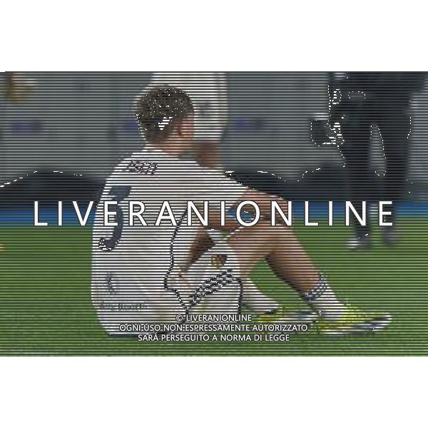 TVEM Dean Huijsen of AS Roma disappointed during the Italian soccer Serie A match US Lecce vs AS Roma on April 1, 2024 at Via del Mare Stadium in Lecce, Italy. Photo Emmanuele Mastrodonato/agenzia Liverani / AGENZIA ALDO LIVERANI SAS