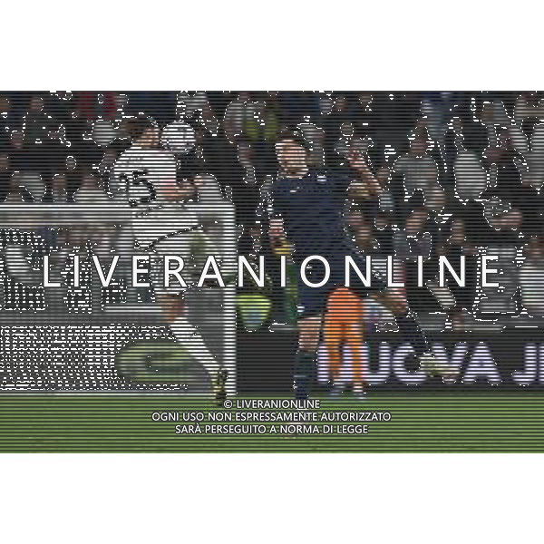 Torino 02.04.2024 Stadio Allianz Stadium ©Alessandro Falzone/Agenzia Aldo Liverani Juventus vs Lazio Coppa Italia Frecciarossa 2023/2024 Semifinale Andata Nella foto : RABIOT ADRIEN-VECINO MATÍAS