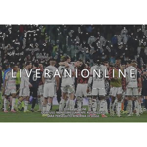 Torino 02.04.2024 Stadio Allianz Stadium ©Alessandro Falzone/Agenzia Aldo Liverani Juventus vs Lazio Coppa Italia Frecciarossa 2023/2024 Semifinale Andata Nella foto : ESULTANZE FINALI