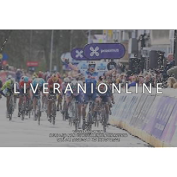 03-04-2024 Scheldeprijs; 2024, Soudal - Quick Step; 2024, Alpecin - Deceuninck; 2024, Jayco Alula; Merlier, Tim; Philipsen, Jasper; Groenewegen, Dylan; Schoten; ©SIROTTI / AGENZIA ALDO LIVERANI SAS