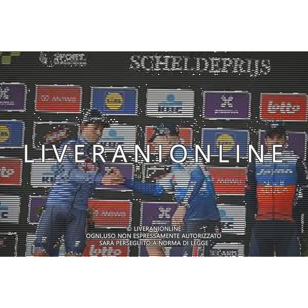 03-04-2024 Scheldeprijs; 2024, Soudal - Quick Step; 2024, Alpecin - Deceuninck; Merlier, Tim; Philipsen, Jasper; Schoten; ©SIROTTI / AGENZIA ALDO LIVERANI SAS