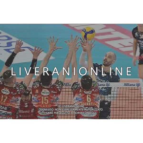 TVRG Milano vs Perugia nella foto Matey Kaziyski (Powervolley Milano) Milano 03-04-2024 Allianz Cloud Palalido Allianz Powervolley Milano vs Sir Susa Vim Volley Perugia SuperLega Credem Banca - gara 2 semifinali playoff scudetto foto Roberto Garavaglia/Agenzia Aldo Liverani sas
