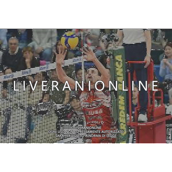 TVRG Milano vs Perugia nella foto Simone Giannelli (Volley Perugia) Milano 03-04-2024 Allianz Cloud Palalido Allianz Powervolley Milano vs Sir Susa Vim Volley Perugia SuperLega Credem Banca - gara 2 semifinali playoff scudetto foto Roberto Garavaglia/Agenzia Aldo Liverani sas