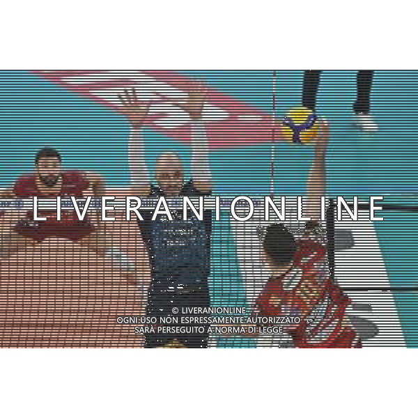 TVRG Milano vs Perugia nella foto Matey Kaziyski (Powervolley Milano) Milano 03-04-2024 Allianz Cloud Palalido Allianz Powervolley Milano vs Sir Susa Vim Volley Perugia SuperLega Credem Banca - gara 2 semifinali playoff scudetto foto Roberto Garavaglia/Agenzia Aldo Liverani sas/ AGENZIA ALDO LIVERANI SAS