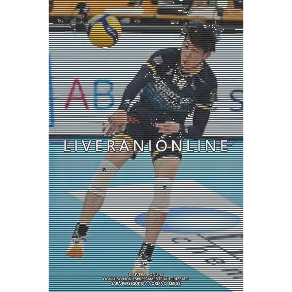 TVRG Milano vs Perugia nella foto Yuki Ishikawa (Powervolley Milano) Milano 03-04-2024 Allianz Cloud Palalido Allianz Powervolley Milano vs Sir Susa Vim Volley Perugia SuperLega Credem Banca - gara 2 semifinali playoff scudetto foto Roberto Garavaglia/Agenzia Aldo Liverani sas/ AGENZIA ALDO LIVERANI SAS