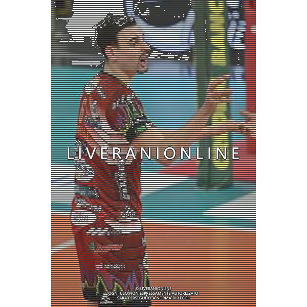 TVRG Milano vs Perugia nella foto Simone Giannelli (Volley Perugia) Milano 03-04-2024 Allianz Cloud Palalido Allianz Powervolley Milano vs Sir Susa Vim Volley Perugia SuperLega Credem Banca - gara 2 semifinali playoff scudetto foto Roberto Garavaglia/Agenzia Aldo Liverani sas/ AGENZIA ALDO LIVERANI SAS
