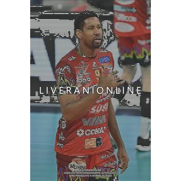 TVRG Milano vs Perugia nella foto Wilfredo Leon Venero (Volley Perugia) Milano 03-04-2024 Allianz Cloud Palalido Allianz Powervolley Milano vs Sir Susa Vim Volley Perugia SuperLega Credem Banca - gara 2 semifinali playoff scudetto foto Roberto Garavaglia/Agenzia Aldo Liverani sas/ AGENZIA ALDO LIVERANI SAS