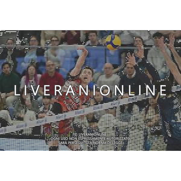 TVRG Milano vs Perugia nella foto Kamil Semeniuk (Volley Perugia) Milano 03-04-2024 Allianz Cloud Palalido Allianz Powervolley Milano vs Sir Susa Vim Volley Perugia SuperLega Credem Banca - gara 2 semifinali playoff scudetto foto Roberto Garavaglia/Agenzia Aldo Liverani sas/ AGENZIA ALDO LIVERANI SAS