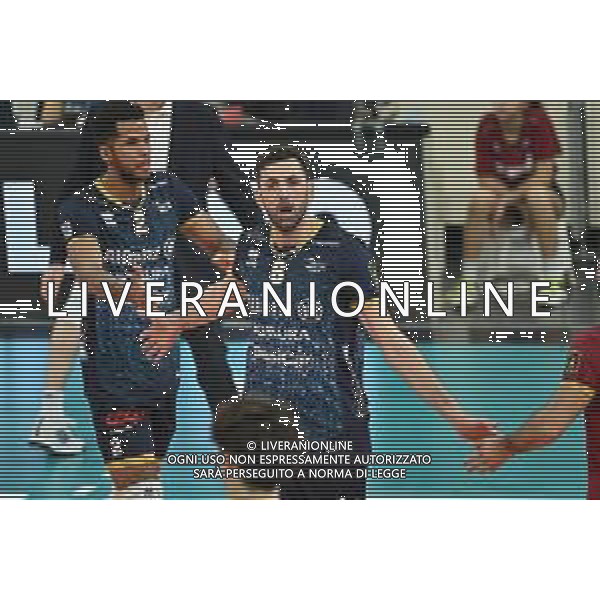 TVRG Milano vs Perugia nella foto Marco Vitelli (Powervolley Milano) Milano 03-04-2024 Allianz Cloud Palalido Allianz Powervolley Milano vs Sir Susa Vim Volley Perugia SuperLega Credem Banca - gara 2 semifinali playoff scudetto foto Roberto Garavaglia/Agenzia Aldo Liverani sas/ AGENZIA ALDO LIVERANI SAS
