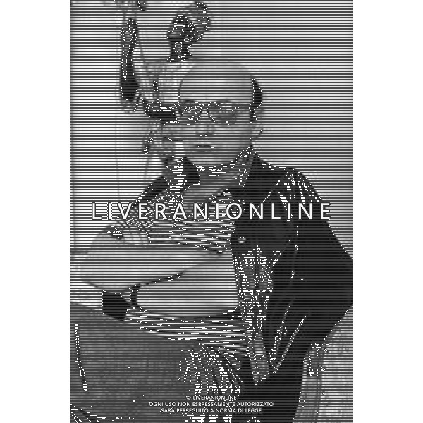 Theodoros Angelopoulos, regista, sceneggiatore e produttore cinematografico greco. 1985. Retrospettiva ©Giovanni Liverani/Archivio Agenzia Aldo Liverani Sas
