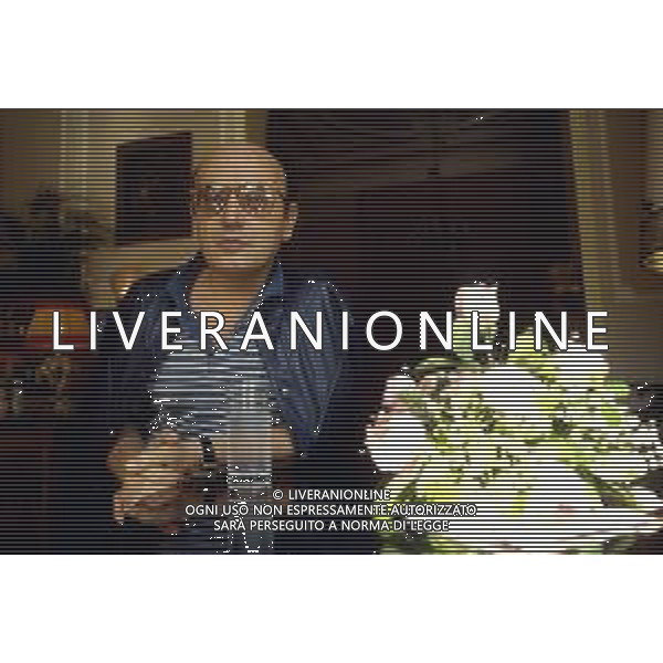 Theodoros Angelopoulos, regista, sceneggiatore e produttore cinematografico greco. 1985. Retrospettiva ©Giovanni Liverani/Archivio Agenzia Aldo Liverani Sas