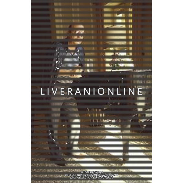 Theodoros Angelopoulos, regista, sceneggiatore e produttore cinematografico greco nel 1985. Retrospettiva ©Giovanni Liverani/Archivio Agenzia Aldo Liverani Sas