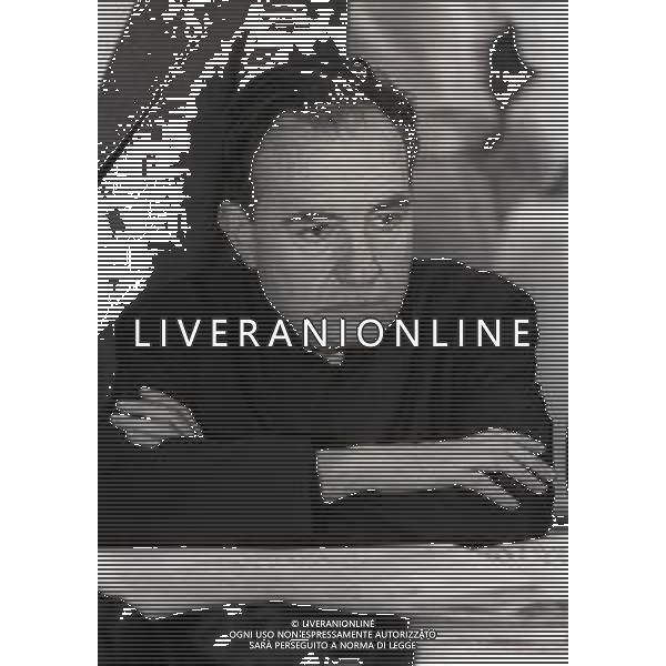 NEG-RETROSPETTIVA GIOVANNI BAGET BOZZO POLITICO E SCRITTORE NELLA FOTO GIOVANNI BAGET BOZZO A MILANO CONGRESSO PARTITO SOCIALISTA ITALIANO NELL\'ANNO 1984 AG ALDO LIVERANI SAS