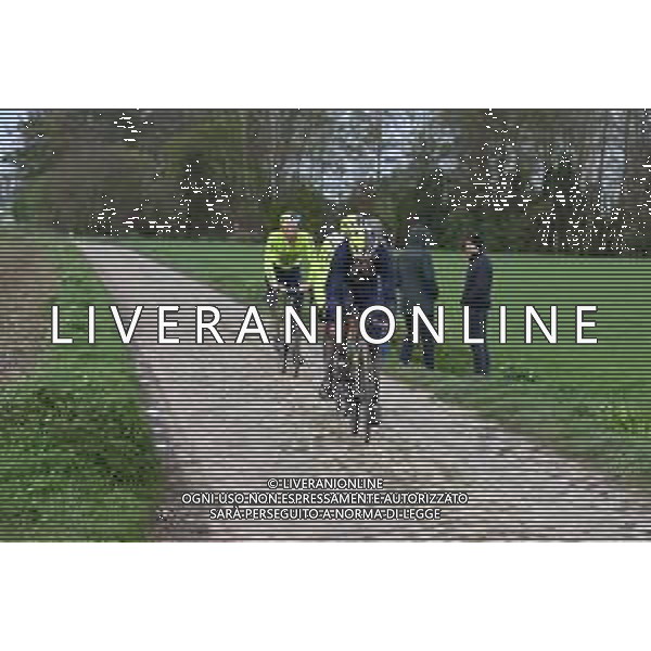 04-04-2024 Allenamento Paris - Roubaix 2024; 2024, Intermarche - Wanty; Carrefour De L\'arbre; ©SIROTTI / AGENZIA ALDO LIVERANI SAS