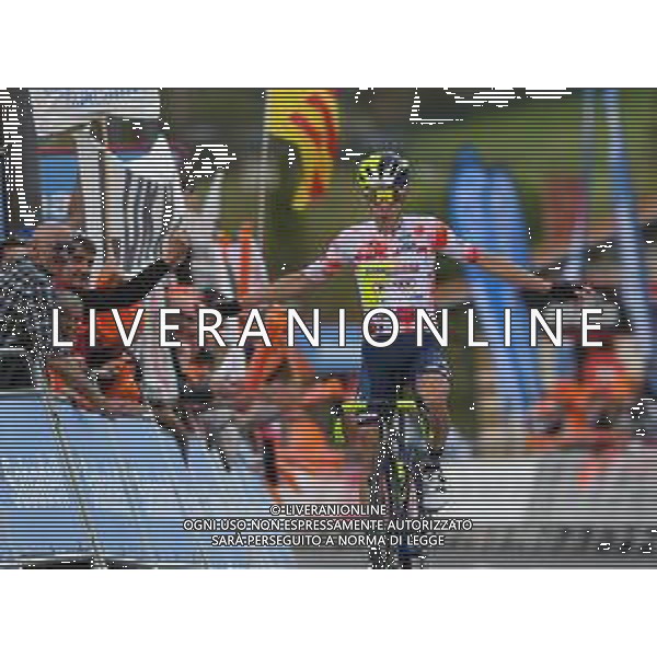 04-04-2024 Itzulia Basque Country; Tappa 04 Etxarri Aranatz - Legutio; 2024, Intermarche - Wanty; Meintjes, Louis; Legutio; - Giro dei Paesi Baschi 2024 ©SIROTTI / AGENZIA ALDO LIVERANI SAS