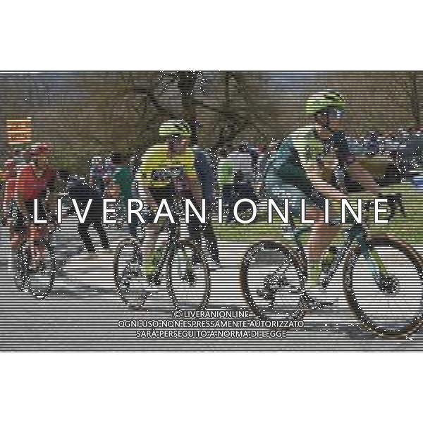 04-04-2024 Itzulia Basque Country; Tappa 04 Etxarri Aranatz - Legutio; 2024, Bora - Hansgrohe; Hindley, Jai; Roglic, Primoz; - Giro dei Paesi Baschi 2024 ©SIROTTI / AGENZIA ALDO LIVERANI SAS