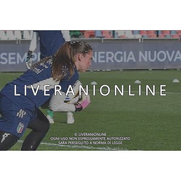 Foto Andrea Rosito 5 Aprile 2024 Cosenza, Italia calcio Italia vs Paesi - Women\'s European Qualifiers 2025 - Stadio San Vito-Gigi Marulla. Nella foto: Laura Giuliani foto andrea rosito-ag aldo liverani sas
