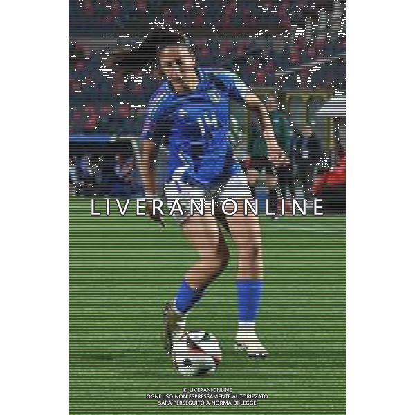 Foto Andrea Rosito 5 Aprile 2024 Cosenza, Italia calcio Italia vs Paesi - Women\'s European Qualifiers 2025 - Stadio San Vito-Gigi Marulla. Nella foto: Chiara Beccari AG ALDO LIVERANI SAS