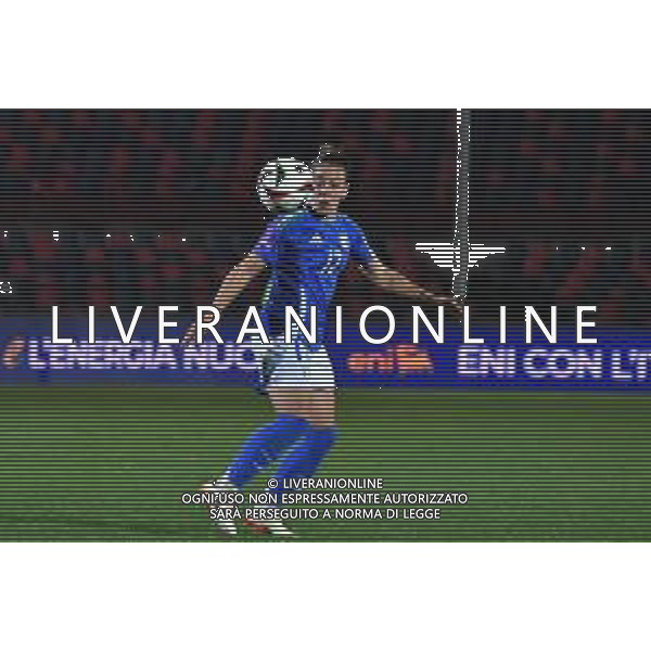 Foto Andrea Rosito 5 Aprile 2024 Cosenza, Italia calcio Italia vs Paesi - Women\'s European Qualifiers 2025 - Stadio San Vito-Gigi Marulla. Nella foto: Lisa Boattin AG ALDO LIVERANI SAS