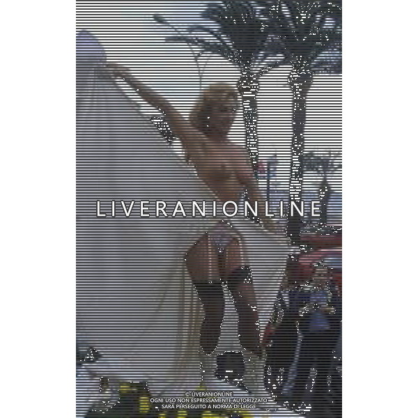 DIAP-RETROSPETTIVA WILLIAMS EDY STARLETTE NELLA FOTO EDY WILLIAMS STARLETTE A CANNES AG ALDO LIVERANI SAS