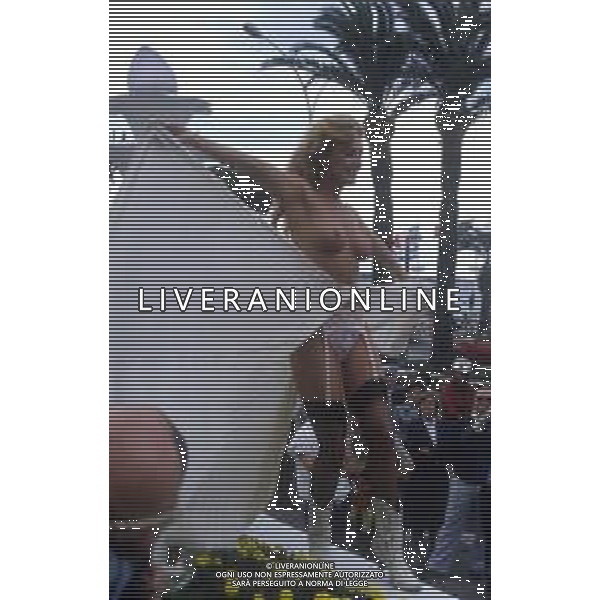 DIAP-RETROSPETTIVA WILLIAMS EDY STARLETTE NELLA FOTO EDY WILLIAMS STARLETTE A CANNES AG ALDO LIVERANI SAS